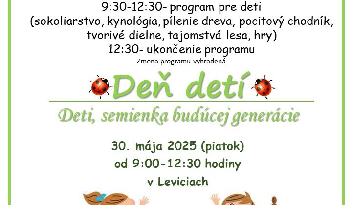 Deň detí v Lesnej škole